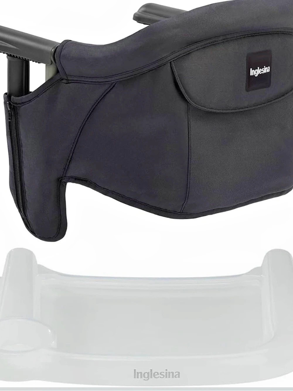 Inglesina Fast Table Chair with Tray in Black Like New
